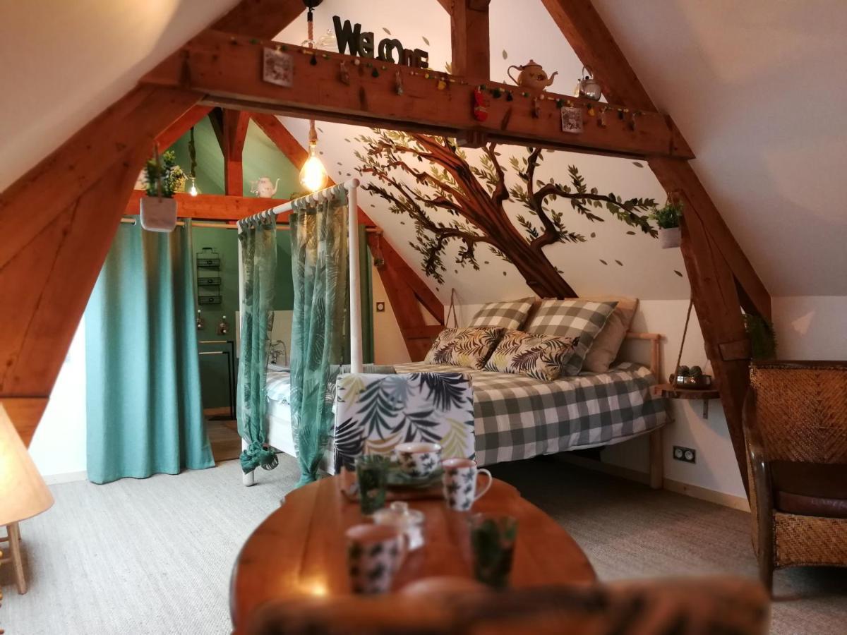 L'Arbre A The Bed & Breakfast องเฟลอร์ ภายนอก รูปภาพ